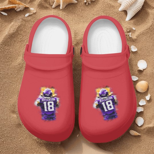 Discover Jefferson - Justin Jefferson - Nurse Clogs