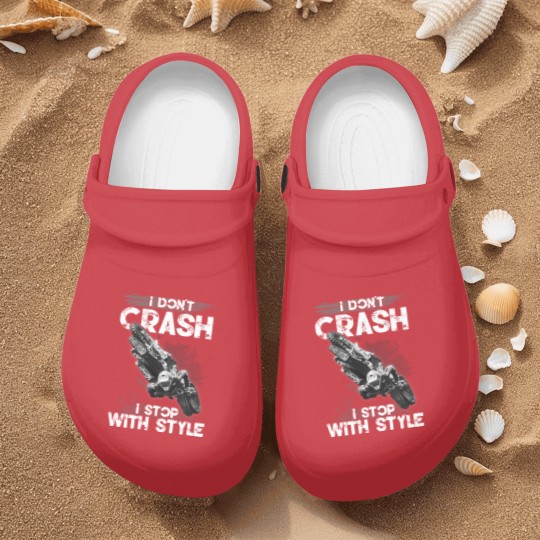 Discover I Don't Crash - I Stop With Style Nurse Clogs