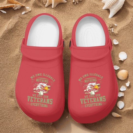 Discover We Owe Our Veterans Everything Nurse Clogs