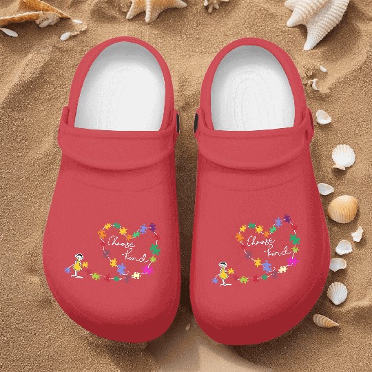 Discover Choose Kind Nurse Clogs