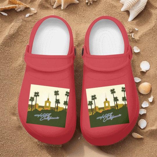 Discover Eagles Hotel california Nurse Clogs