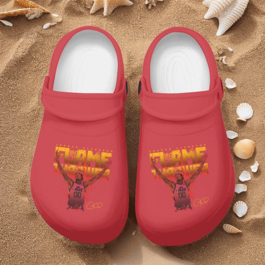 Discover Jordan Clarkson Flamethrower - Jordan Clarkson Utah Jazz - Nurse Clogs