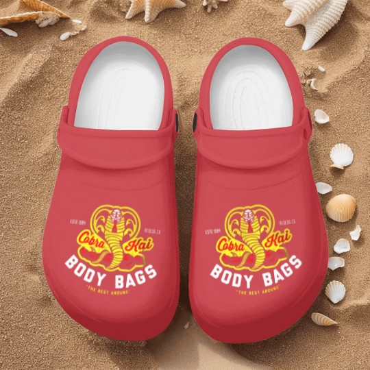 Discover Cobra Kai - Cobra Kai Body Bags Nurse Clogs