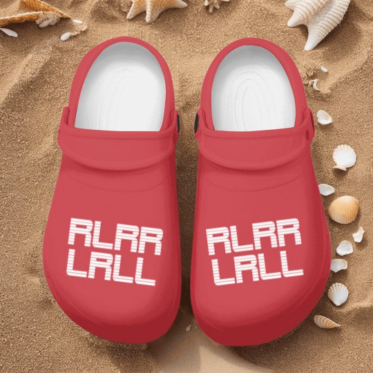Discover RlRR LRLL Paradiddle Drummer Drumming Drum Drums Nurse Clogs