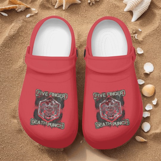 Discover Five Finger Death Punch Deputized Nurse Clogs