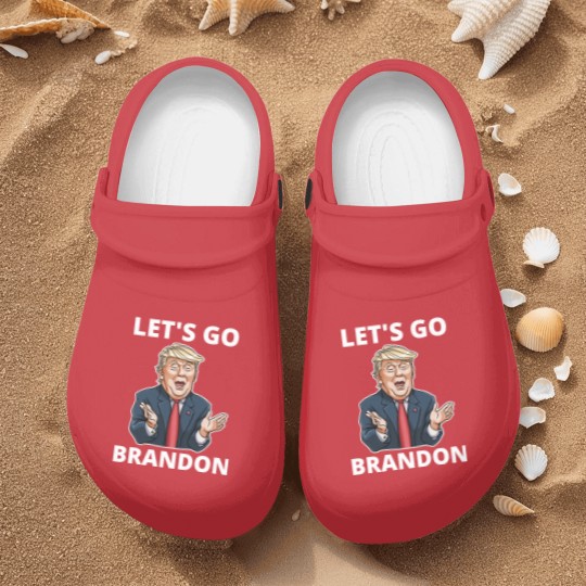 Discover Lets Go Brandon America Flag Nurse Clogs