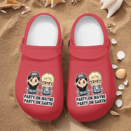 Discover Lil Wayne and Garth - Waynes World - Nurse Clogs