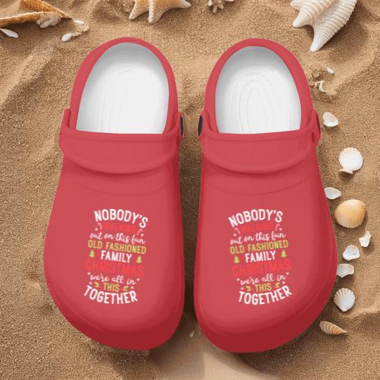 Discover Nobody's Walking Out On This Fun Old Family Christmas Xmas Nurse Clogs