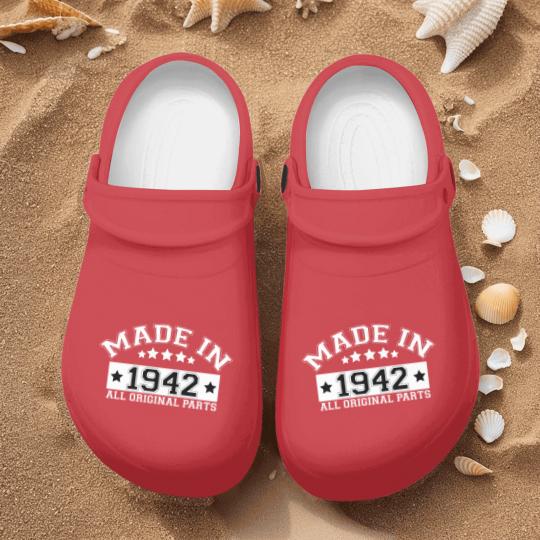 Discover MADE IN 1942 ALL ORIGINAL PARTS Nurse Clogs