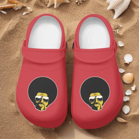 Discover Black Man, Afro, Retro, Legend, African American Nurse Clogs