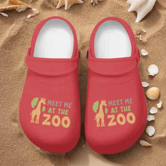 Discover Meet me at the zoo Nurse Clogs