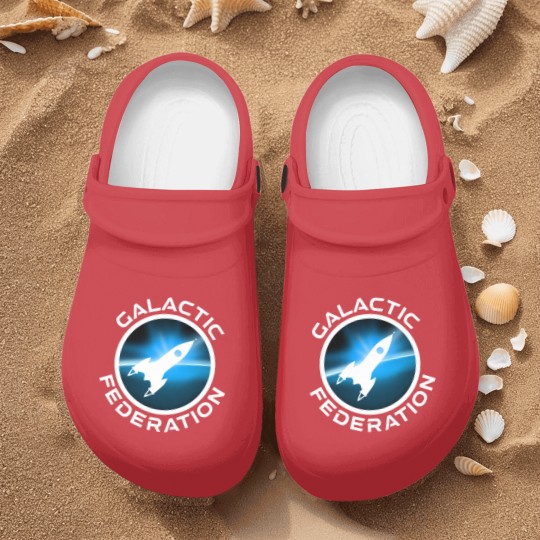 Discover Galactic Federation Logo - Galactic Federation - Nurse Clogs