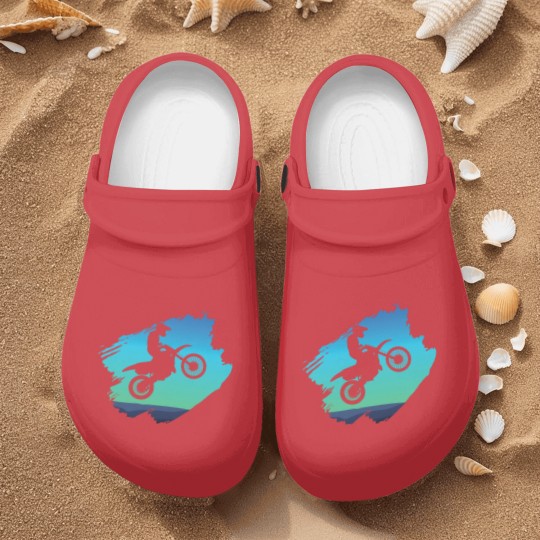 Discover Motocross Dirt Bike Nurse Clogs