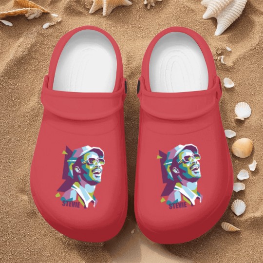 Discover Stevie Wonder Popart - Stevie Wonder - Nurse Clogs