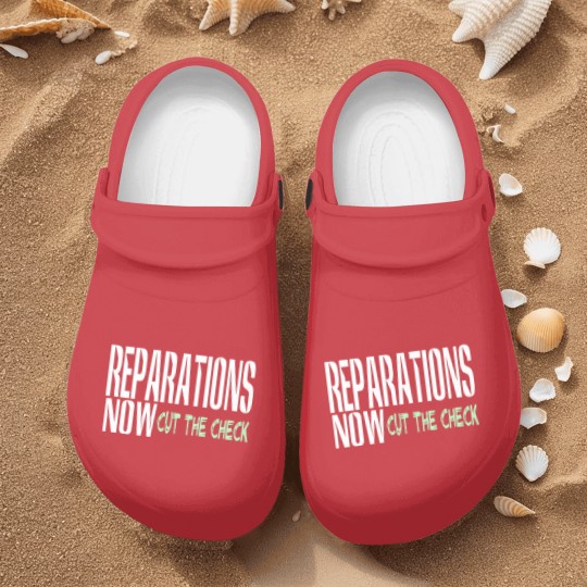 Discover REPARATIONS NOW Nurse Clogs