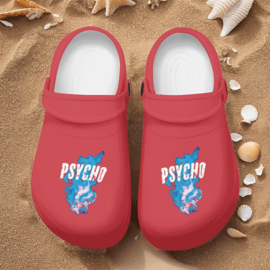 Discover Psycho Blue Fire - Dave Psychodrama - Nurse Clogs