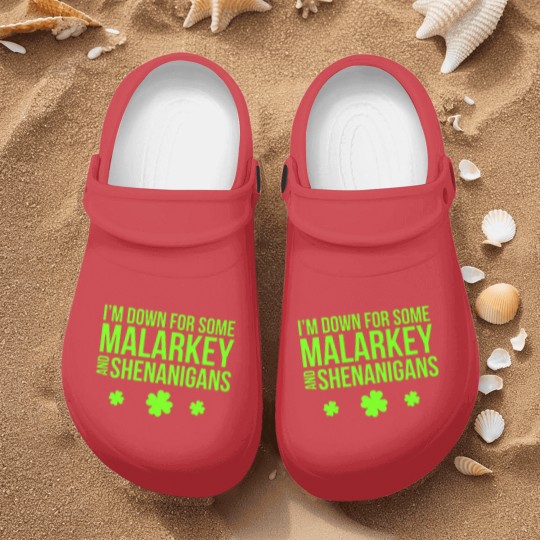 Discover I m Down For Some Malarkey And Shenanigans Nurse Clogs
