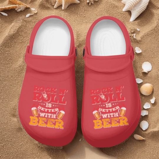 Discover rock n roll beer Nurse Clogs