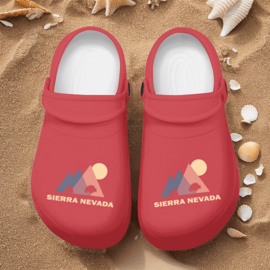 Discover sierra nevada mountains Nurse Clogs
