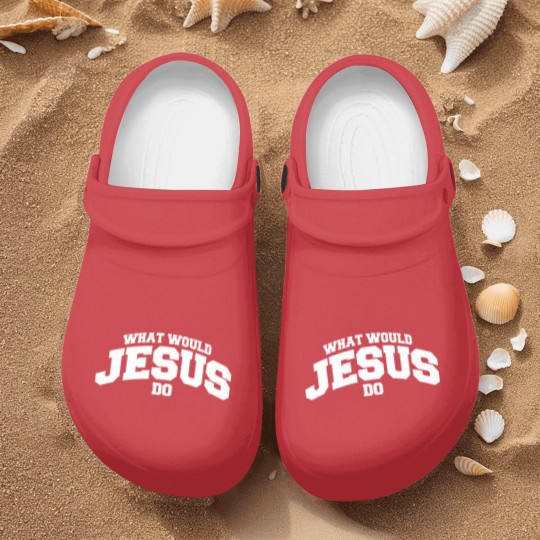 Discover What would Jesus do - What Would Jesus Do - Nurse Clogs