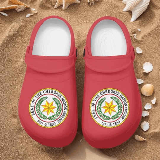 Discover Great seal of the cherokee nation Nurse Clogs