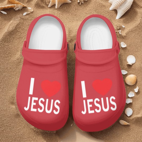 Discover I LOVE JESUS Nurse Clogs