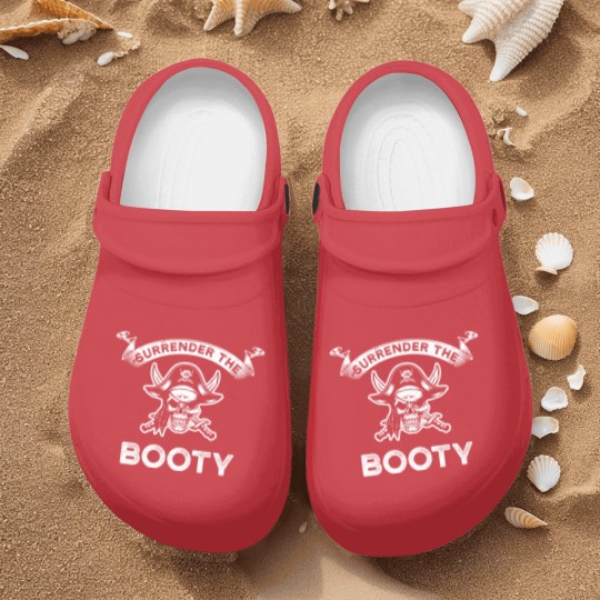 Discover Pirate - Surrender The Booty Nurse Clogs