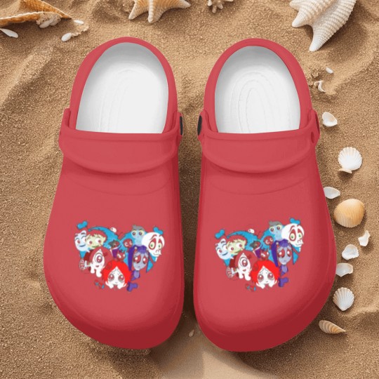 Discover Ruby Gloom heart Nurse Clogs