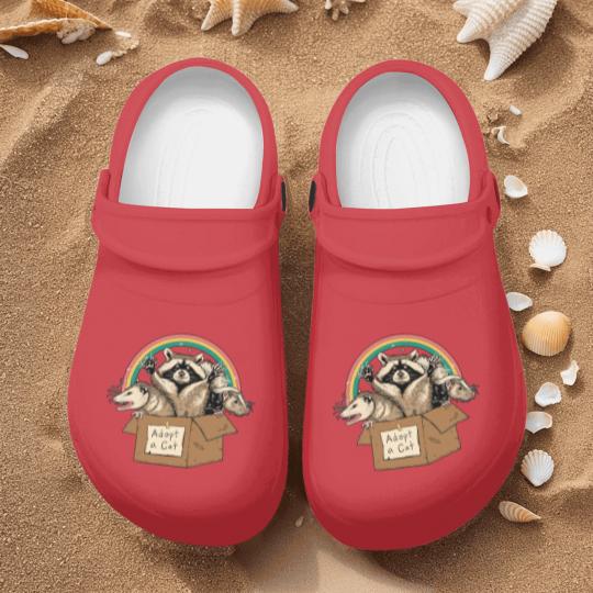 Discover Racoon Opossum Nurse Clogs