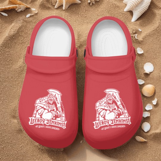 Discover Leeroy Jenkins! White - Warcraft - Nurse Clogs
