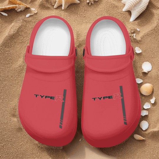 Discover TYPE R CLASSIC SPOON RACING STRIPE - Nighthawk Black - Integra Type R - Nurse Clogs