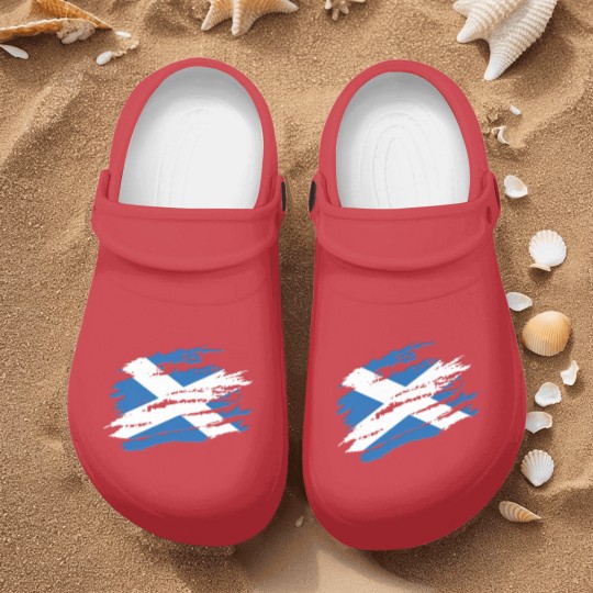 Discover Scottish Flag Scotland Football Rugby Cricket Nurse Clogs