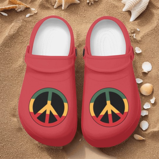 Discover reggae peace Nurse Clogs