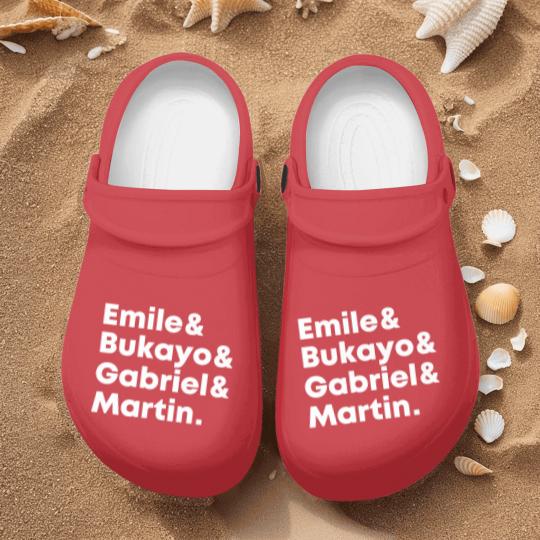 Discover Emile Bukayo Gabriel Martin Nurse Clogs