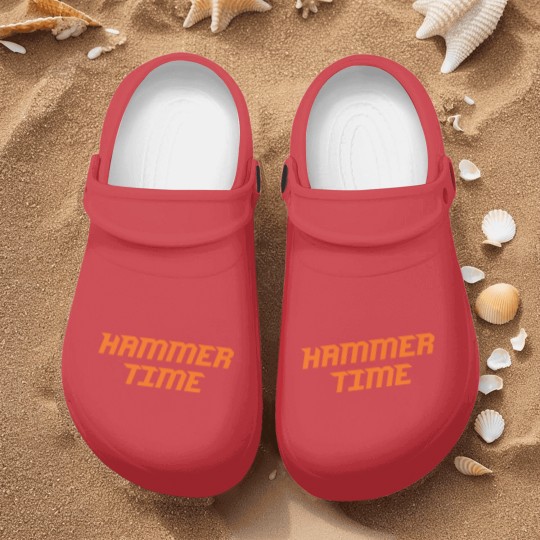 Discover Hammer Time orange - Hammer Time - Nurse Clogs