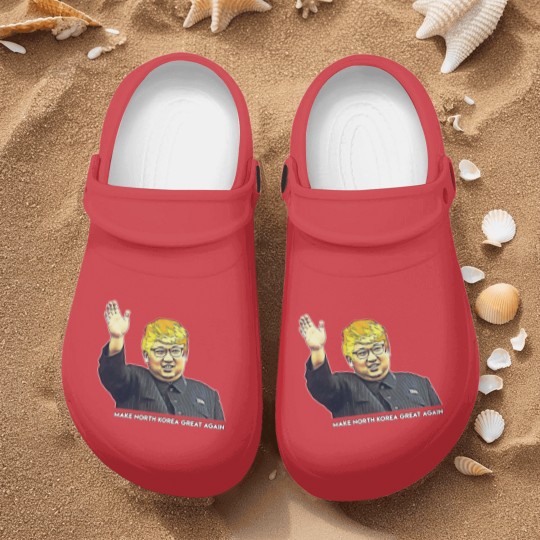 Discover Kim Jong Un Donald Trump Nurse Clogs