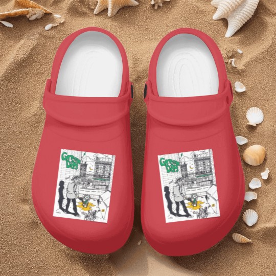 Discover vintage 1994 Green Day Nurse Clogs