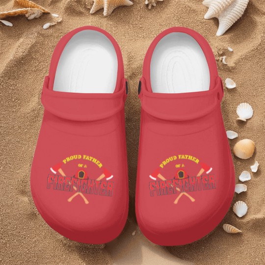 Discover Proud Parent Of A Firefighter Nurse Clogs