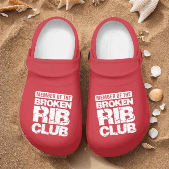 Discover Broken Rib Club Member - Injured Bones and Ribs Nurse Clogs