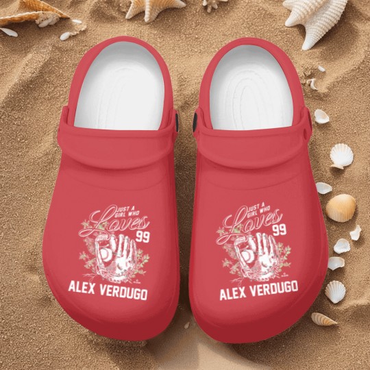 Discover Just A Girl Who Loves Alex Verdugo Nurse Clogs