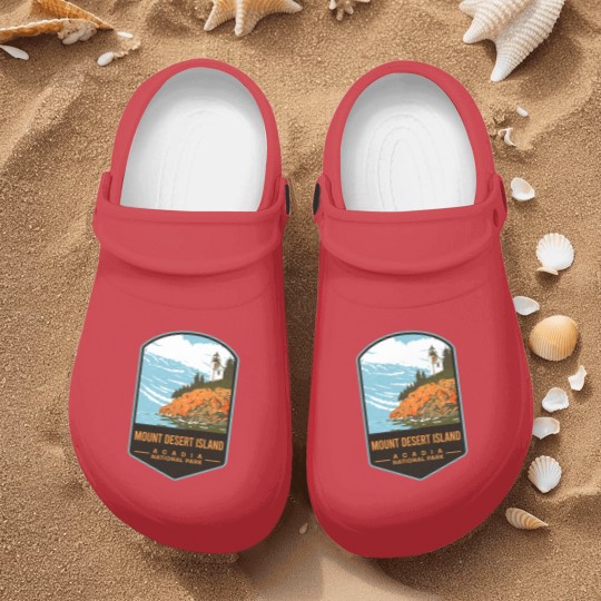 Discover Mount Desert Island Acadia National Park Nurse Clogs