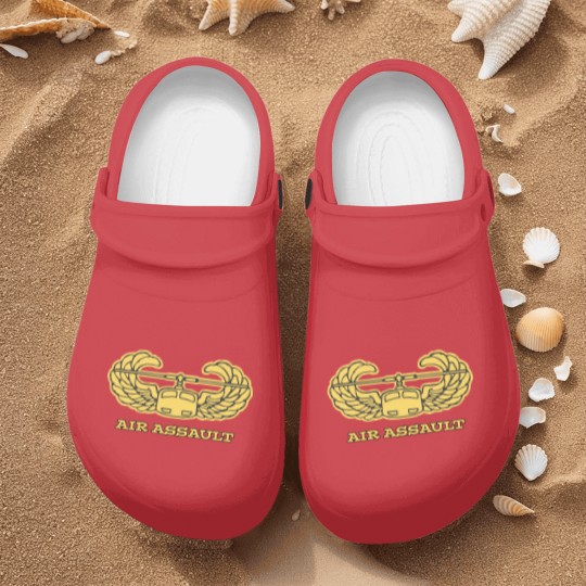 Discover 101st ARMY AIR ASSAULT Wings Gold - 101st Airborne - Nurse Clogs