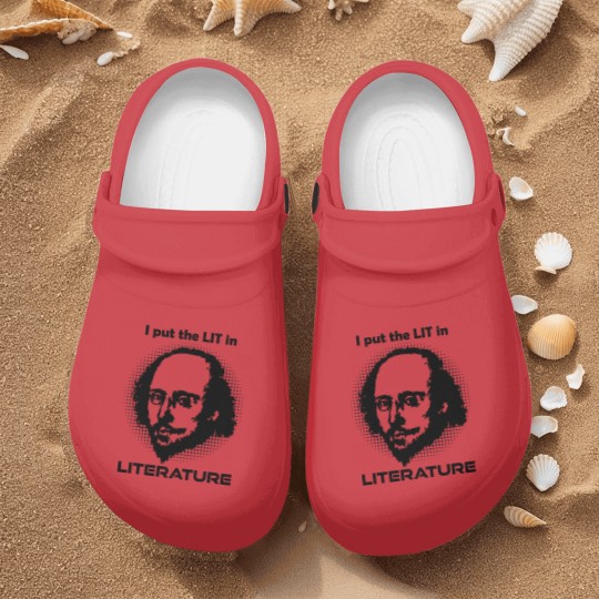 Discover William Shakespeare Literature Nurse Clogs