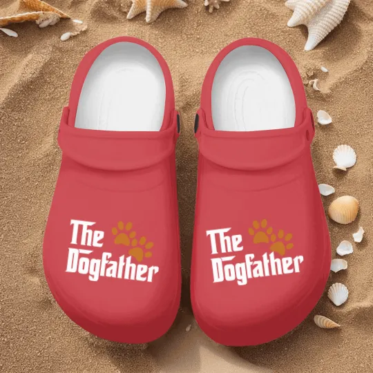 Discover Cool Dog Dad Dog Father Nurse Clogs The DogFather Nurse Clogs