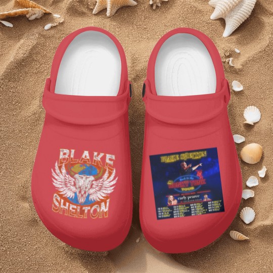 Discover Blake Shelton Back To The Honky Tonk Tour 2023 Nurse Clogs