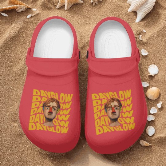 Discover Dayglow Fuzzybrain Graphic Nurse Clogs - Dayglow Nurse Clogs, Dayglow Tour, Fuzzybrain Nurse Clogs, Music Nurse Clogs, Alternative/Indie