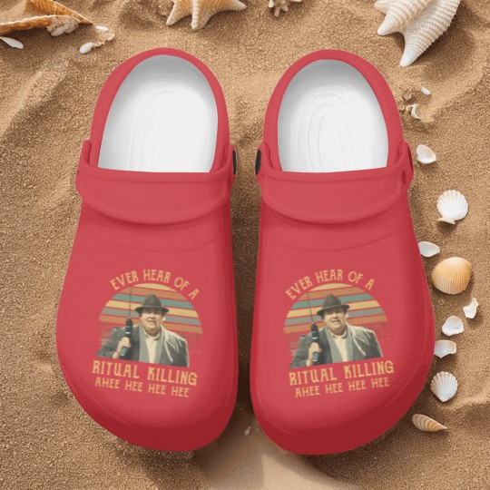 Discover Ever Heard Of A Ritual Killing Ahee Funny Buck Vintage Nurse Clogs, Uncle Buck Nurse Clogs
