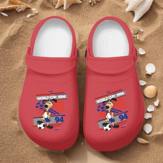 Discover Striker - USA 94 Classic Nurse Clogs, Vintage Mascot World Cup Nurse Clogs