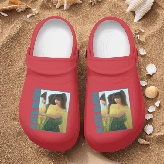 Discover Vintage Graphic Kate Bush Original Design Short Sleeve Crewneck Unisex Nurse Clogs