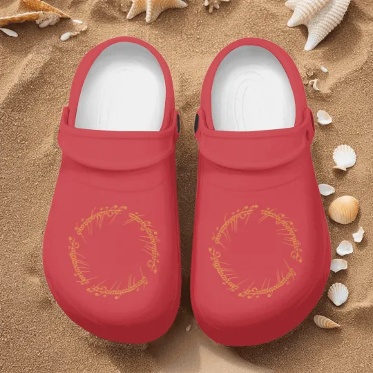 Discover Lord of the Rings the one ring Nurse Clogs
